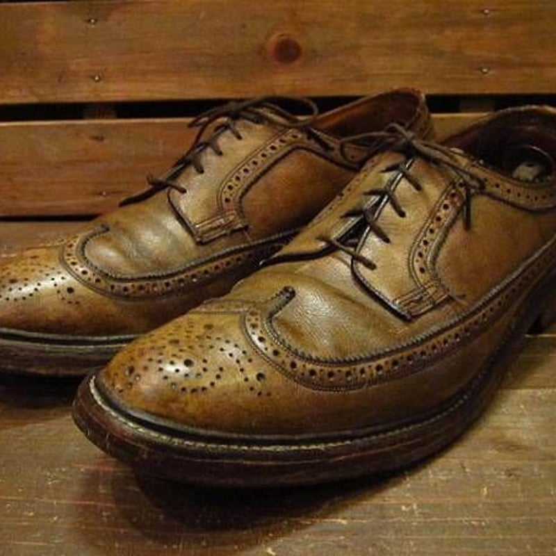 ビンテージ70's○FLORSHEIM IMPERIAL Kenmoor 93631 ウィング...