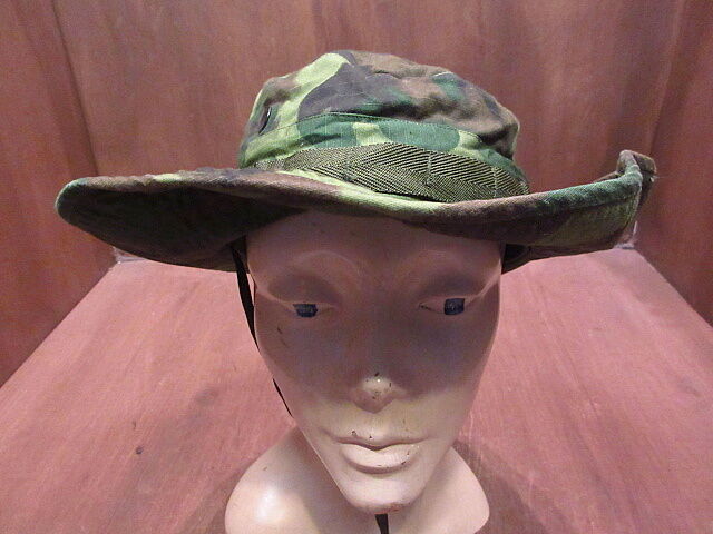 ビンテージ60's○DEADSTOCK U.S.ARMY ERDLカモブーニーハット○2101