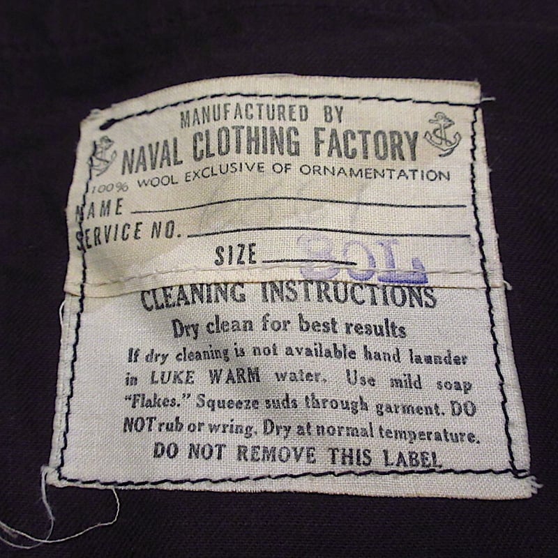 ビンテージ40's○U.S.NAVYウールセーラーパンツ実寸W76cm ビンテージ40's○U.S.NAVYウールセーラーパンツ実寸W76cm