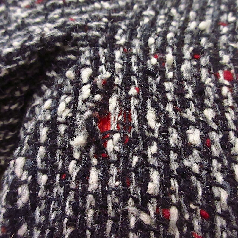 50s ネップ コート 黒 ピンク ビンテージ ロカビリー Elvis ビンテージ50's○SEARS Boyvilleキッズネップ織りウールコート