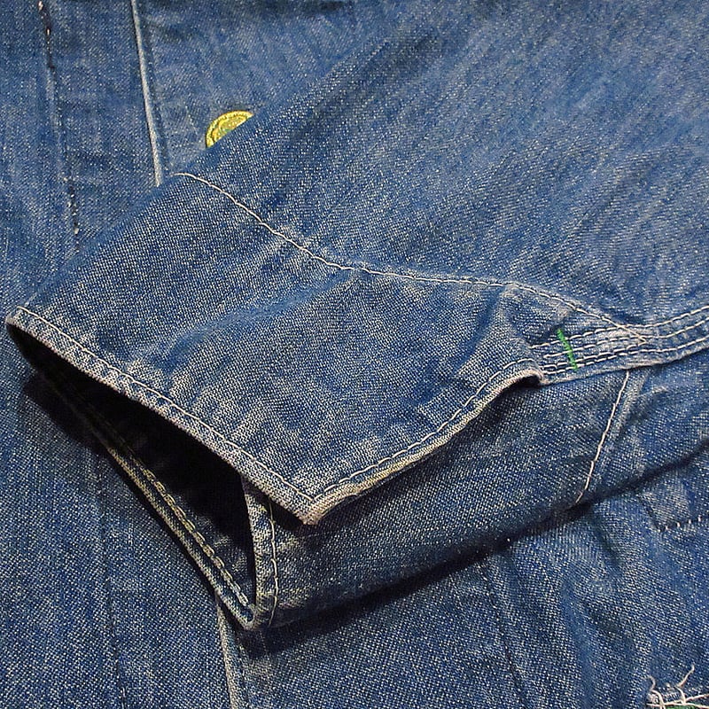 ビンテージ70's○OSHKOSHデニムカバーオールsize 38REG○240515i2-m