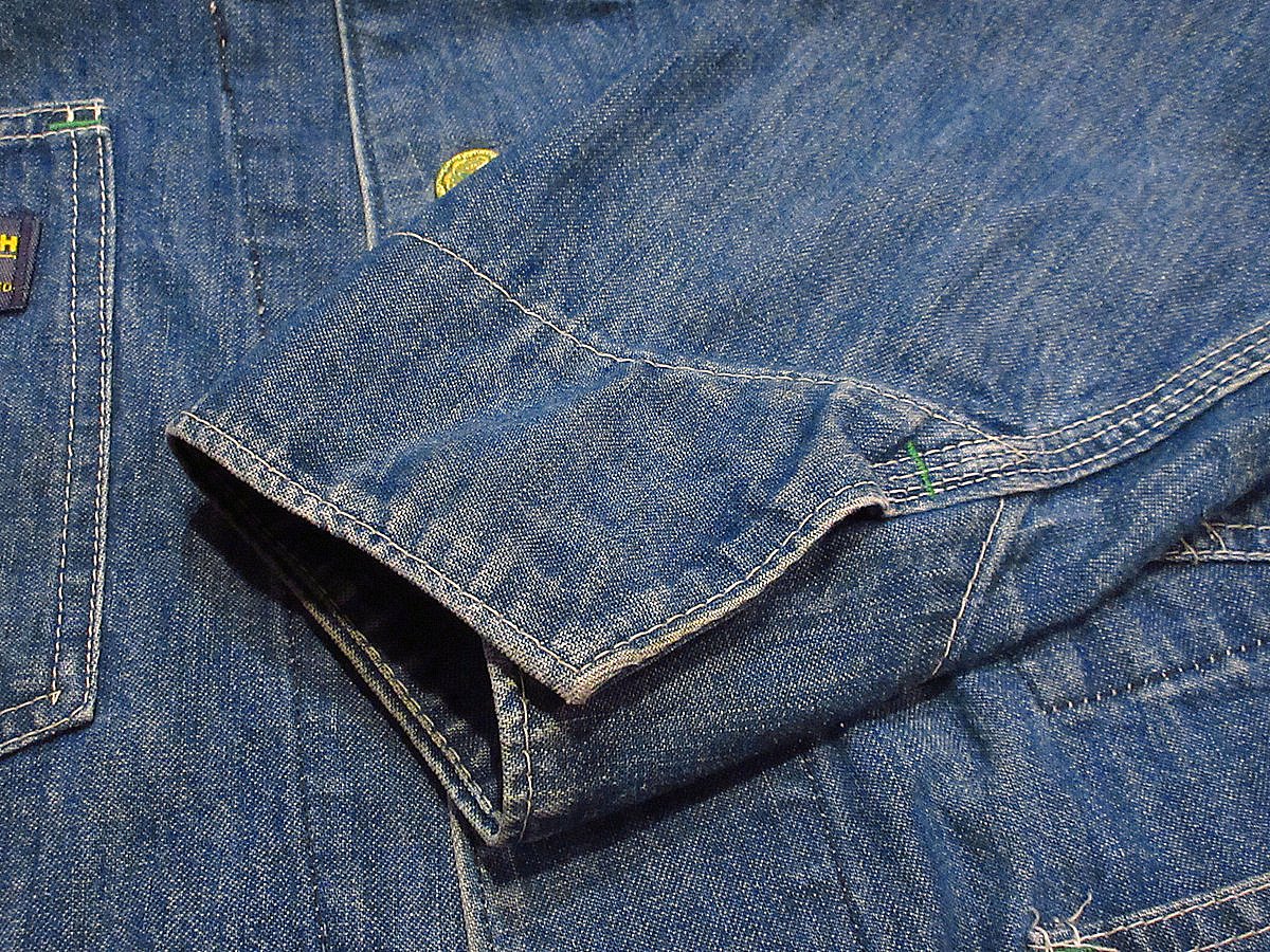 ビンテージ70's○OSHKOSHデニムカバーオールsize 38REG○240515i2-m