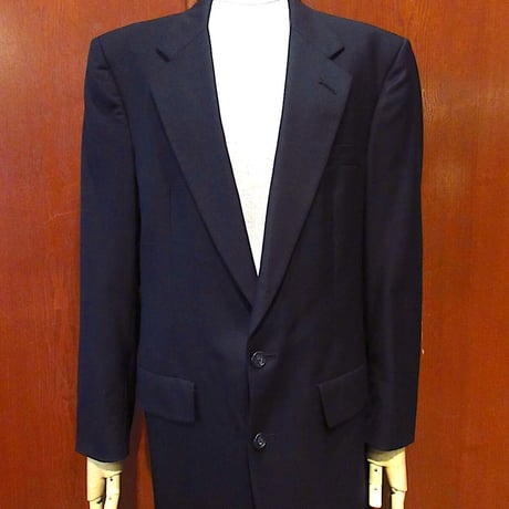 ビンテージ80's●Christian Dior 2Bテーラードジャケット黒size 40R●230728c5-m-jk-tl 1980sクリスチャンディオールブレザースーツ