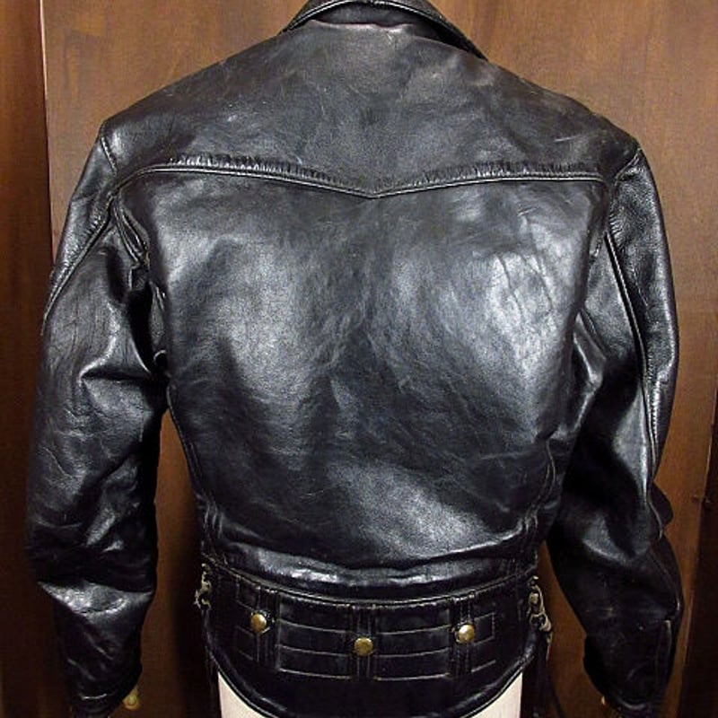 ビンテージ70's○Langlitz Leathersコロンビア黒○210311n7-m-jk...