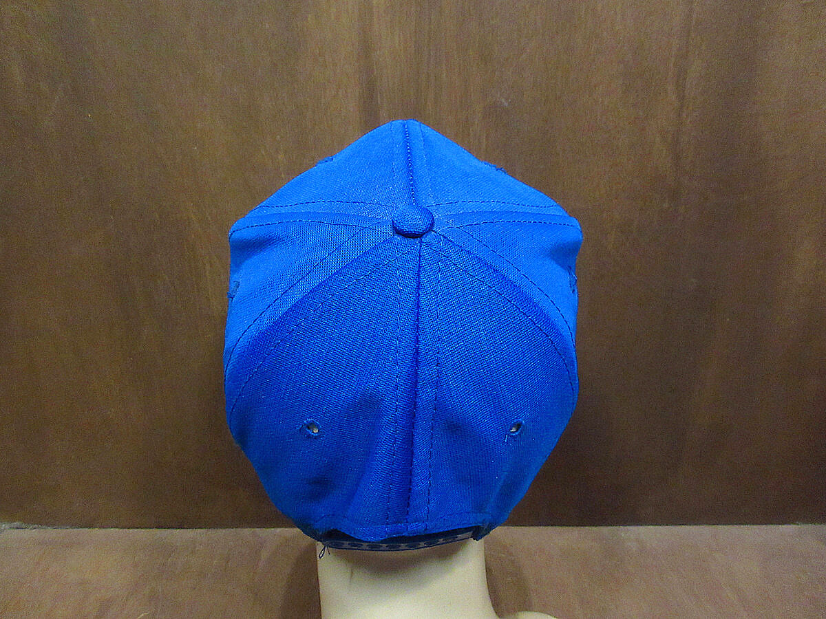 ビンテージ80's90's○New York Metsスナップバックキャップ青