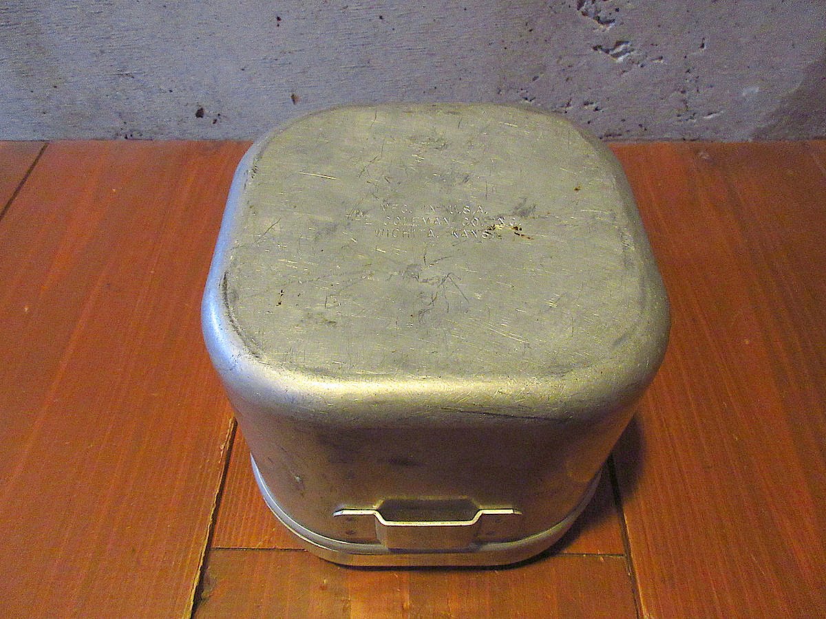 ビンテージ○Colemanアルミクッカーケース○250519j7-otdeqpアウトドア