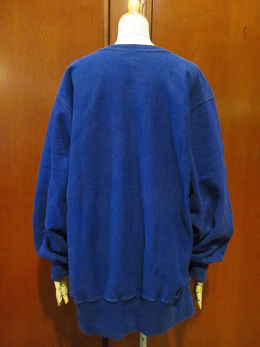 ビンテージ90's○Championリバースウィーブスウェット紺size XL