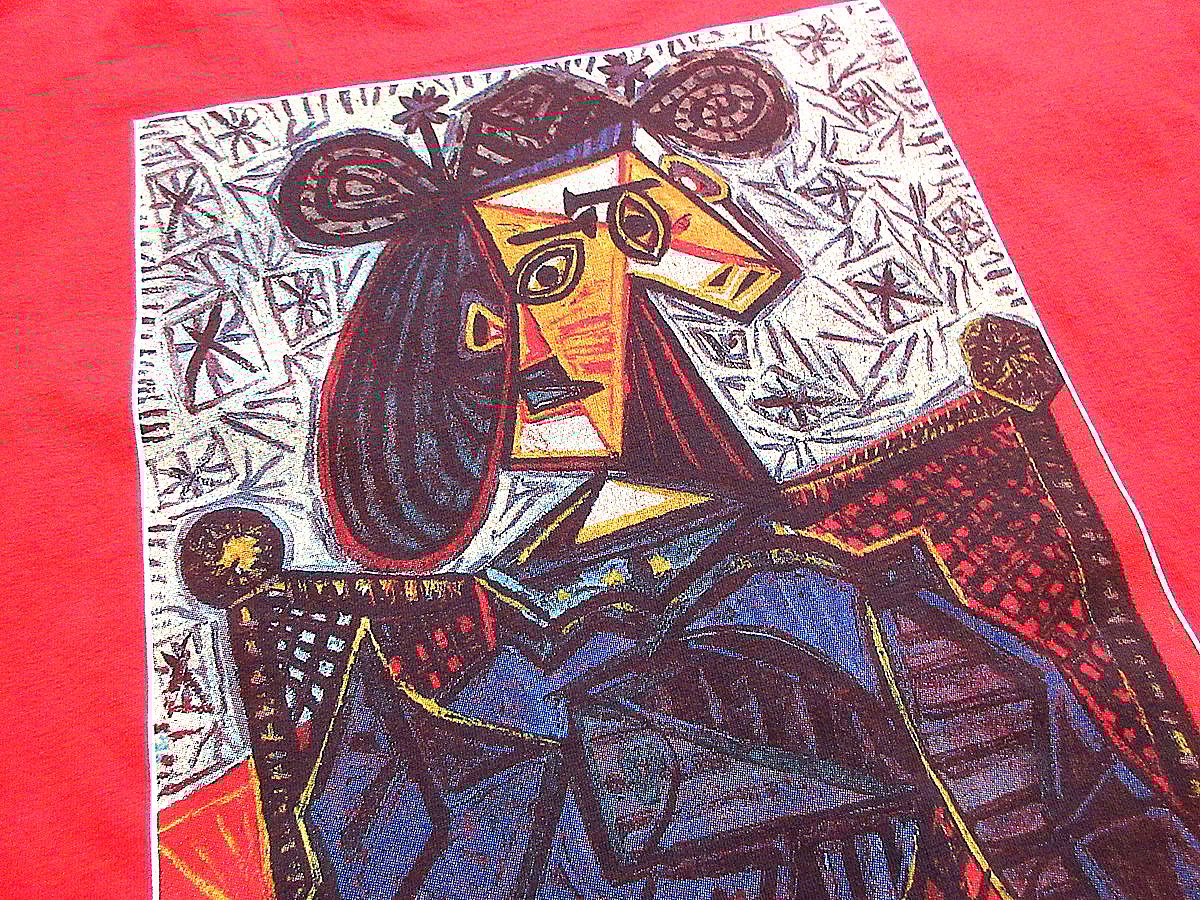 ビンテージ90's○Picasso ''Seated Woman with Flowery H