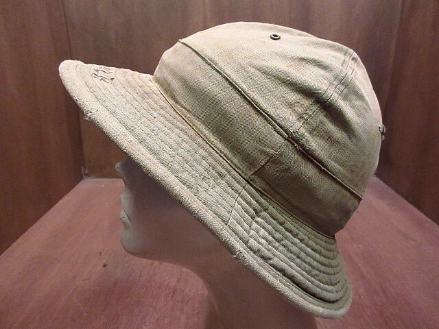ビンテージ40's○U.S.ARMY HBTハット○201015n1-m-ht-ot 1940