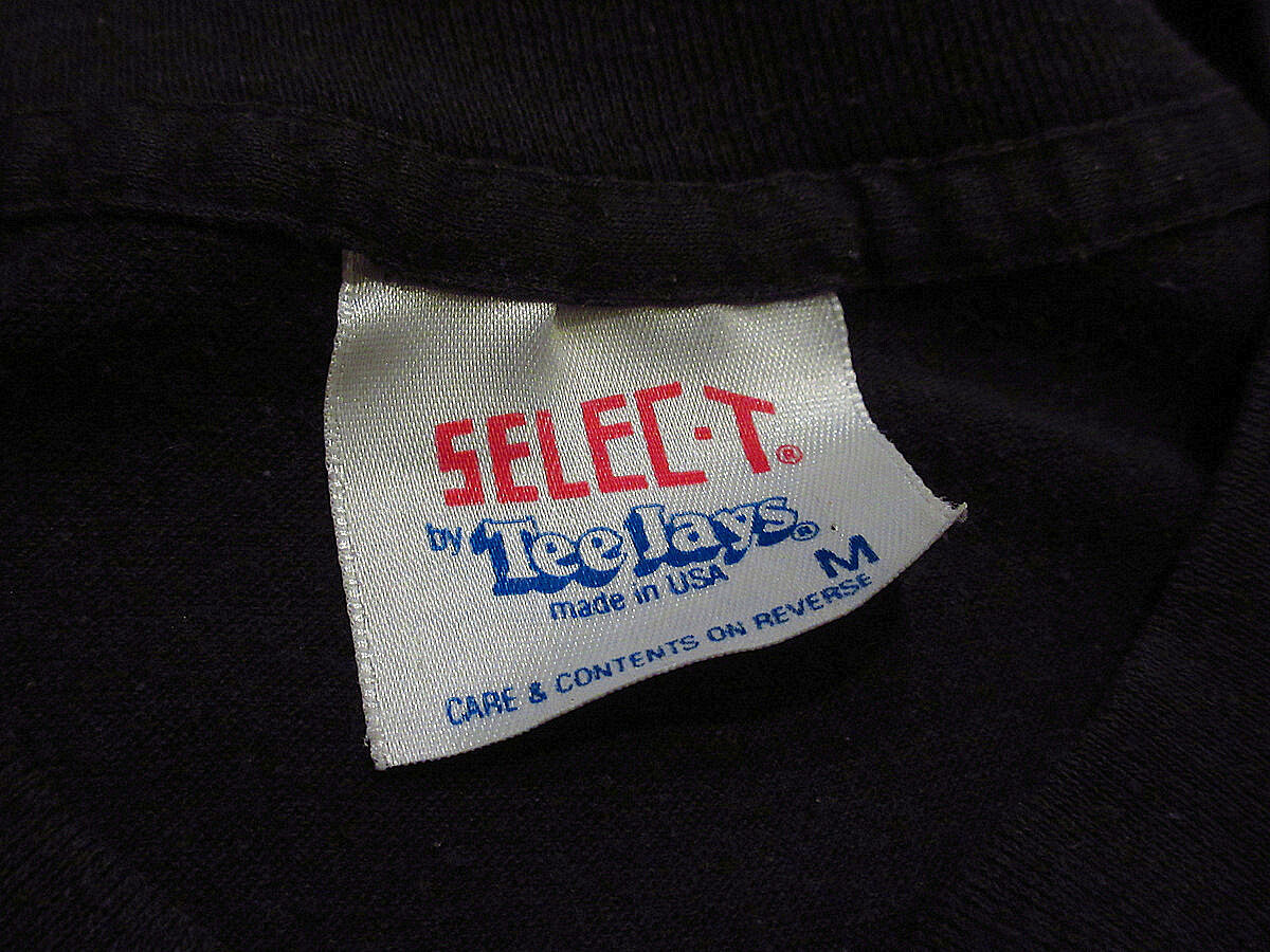 ビンテージ80's○BRYAN ADAMS 1987年ワールドツアーTシャツ黒size M○2