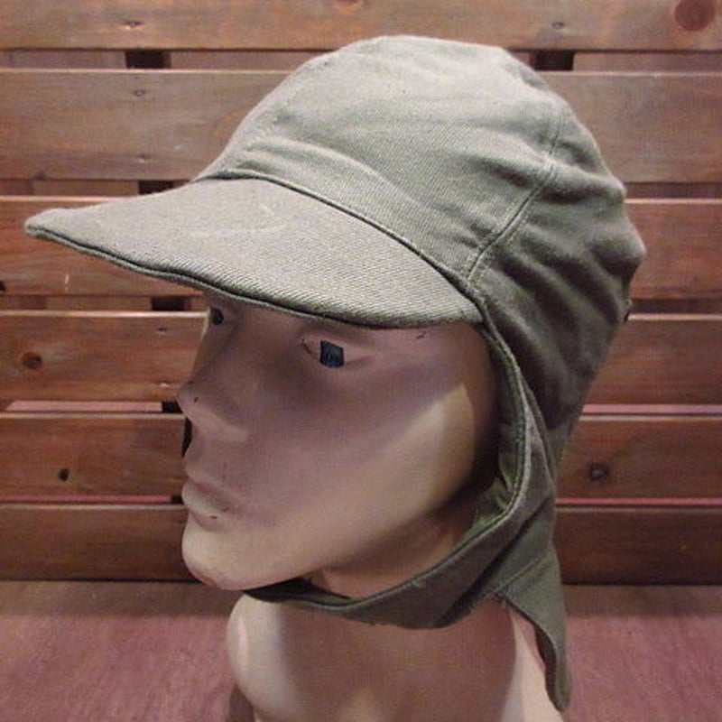 ビンテージ40's○U.S.NAVY N-1 NXsxデッキキャップ7 1/2○200803n