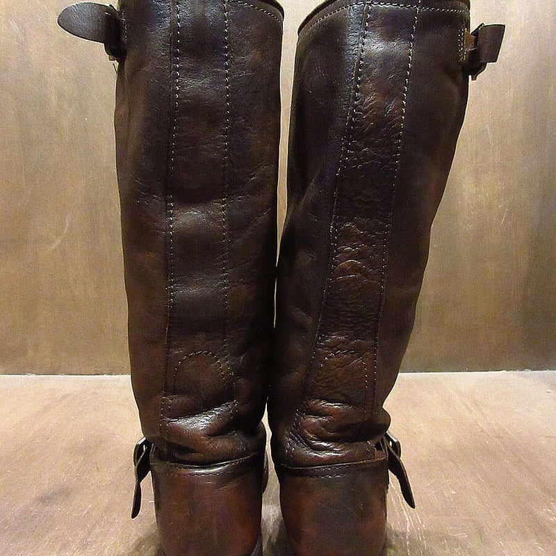 Vintage Frye ブラウン ロングブーツ 6 B Vintage Frye ブラウン ロングブーツ 6 B