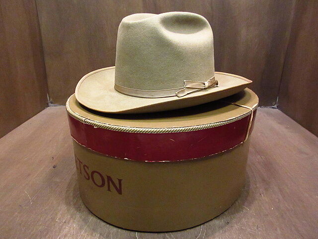 【STETSON】新品未使用羽付きフェドラハット。 FURMIX FEDORA（ファーミックス フェドラ）SH606 ネイビー