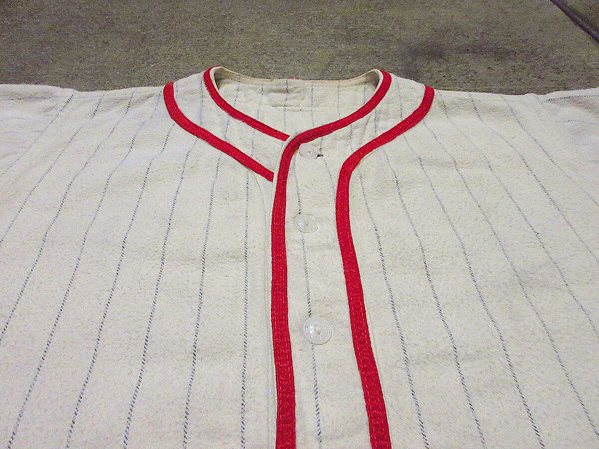 4〜50s　ヴィンテージ　コットン　ベースボールシャツ　“グッドデザイン“ 4〜50sヴィンテージコットンベースボールシャツ“グッドデザイン“