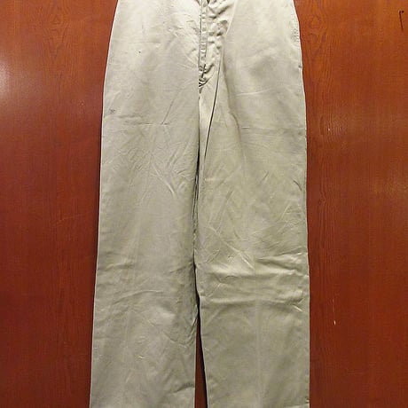 104MB-91 ファッション 50s us.army 軍チノ 尿素ボタン 34×35 ストレート