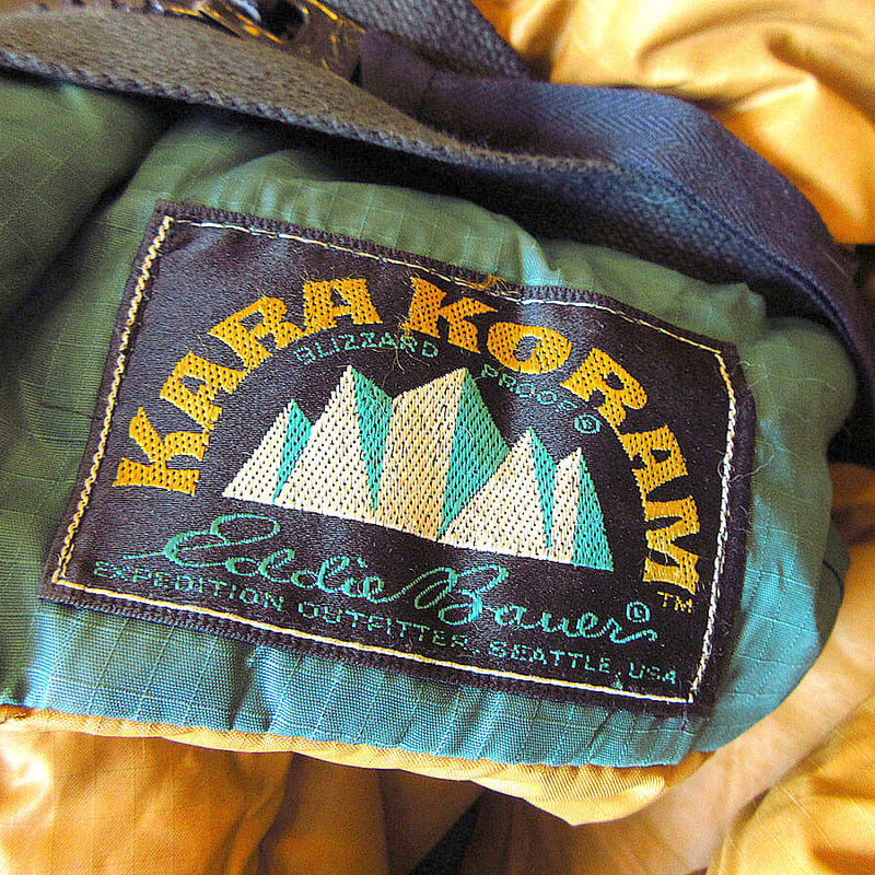 ビンテージ60's70's○Eddie Bauer KARAKORAMナイロンダウン ビンテージ60's70's○Eddie Bauer KARAKORAMナイロンダウン