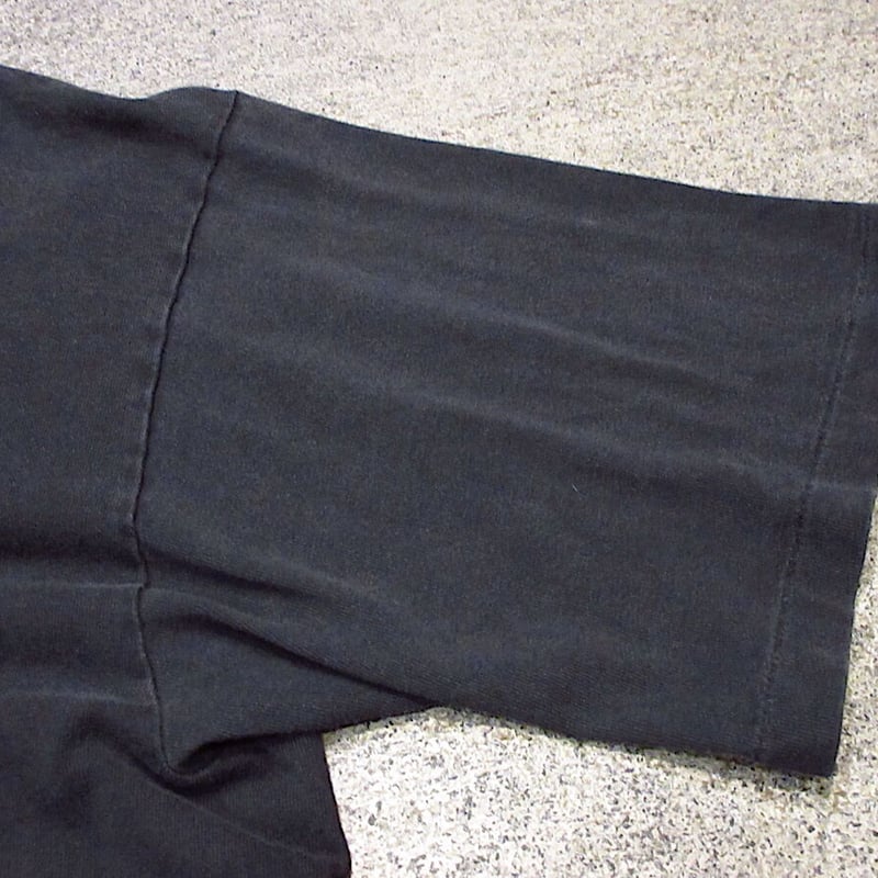 ビンテージ90's○Spring FordコットンアートプリントTシャツ黒