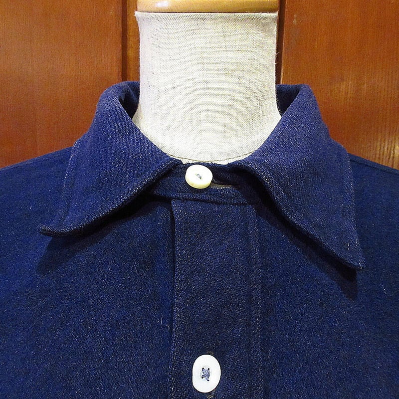ビンテージ20's30's○CALIFORNIA FLANNELチンストラップ付きプル