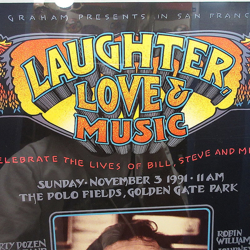 ビンテージ90's○BILL GRAHAM MEMORIAL 1991年コンサートポスター○2