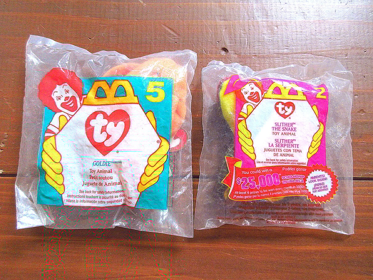 ty マクドナルド　ミールトイ ty タイ ぬいぐるみ ミニサイズ マクドナルド ハッピーセット