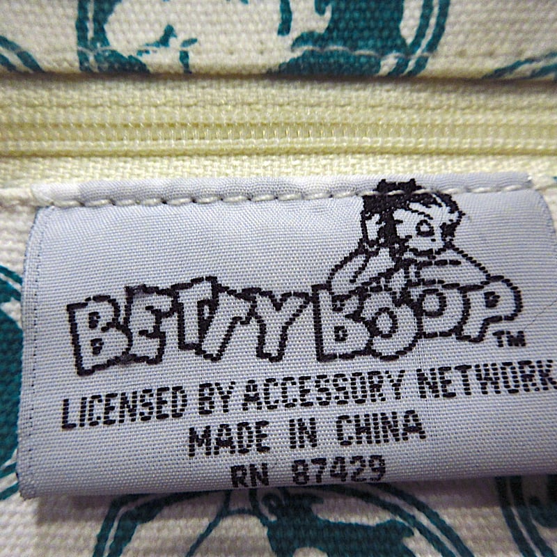 ビンテージ90's○DEADSTOCK BETTY BOOPボストンバッグ○240514c7- ビンテージ90's○DEADSTOCK BETTY BOOPボストンバッグ○240514c7-