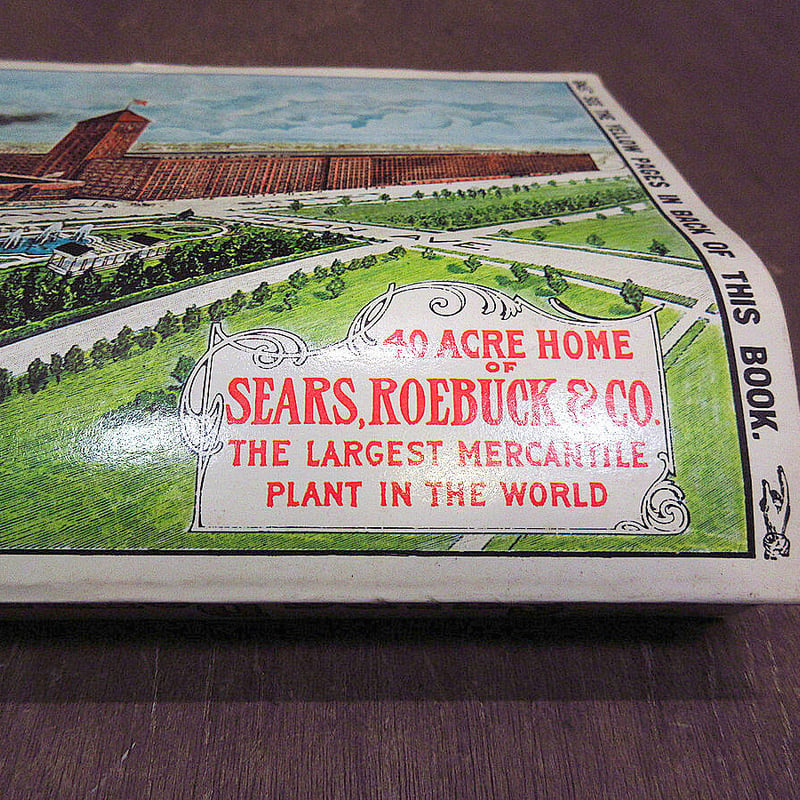 ビンテージ○1908 SEARS,ROEBUCKカタログ○211105s6-otclct資料本...