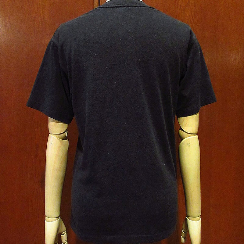 ビンテージ80's○BRYAN ADAMS 1987年ワールドツアーTシャツ黒size M○2