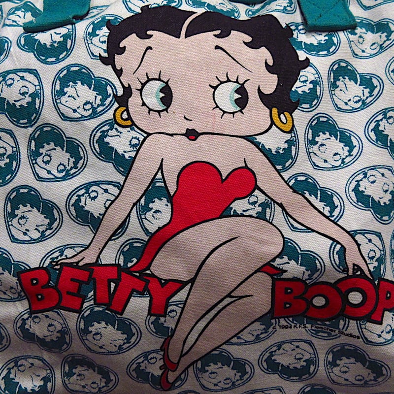 ビンテージ90's○DEADSTOCK BETTY BOOPボストンバッグ○240514c7- ビンテージ90's○DEADSTOCK BETTY BOOPボストンバッグ○240514c7-