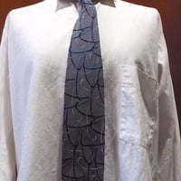 ビンテージ30's40's●総柄シルクネクタイ●250224m8-nctファッション雑貨小物