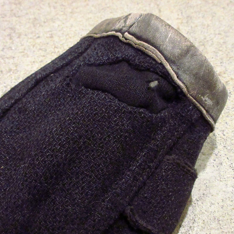 ビンテージ30's○MONTGOMERY WARD ウールスポーツジャケット黒○210326s