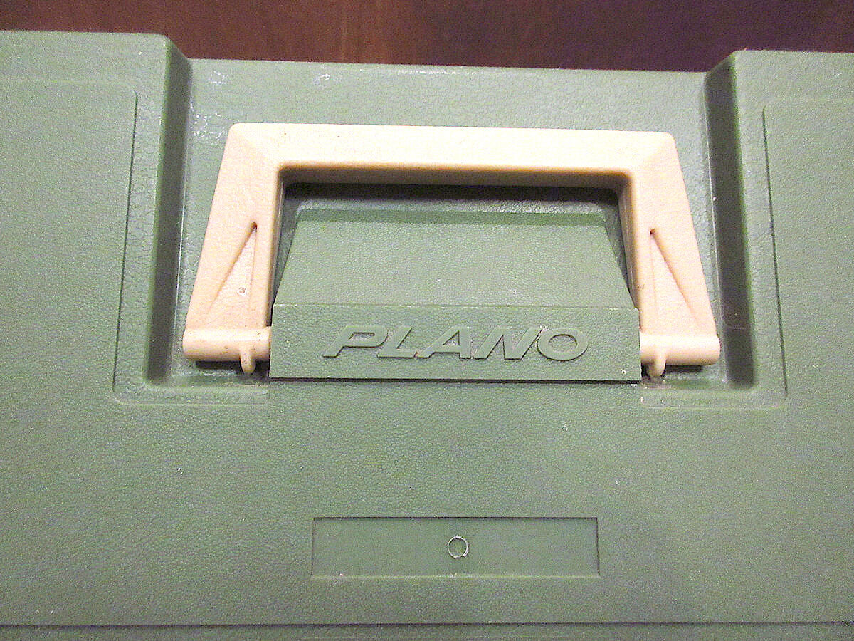 ビンテージ○PLANOタックルボックス○220803s5-bxsフィッシング 