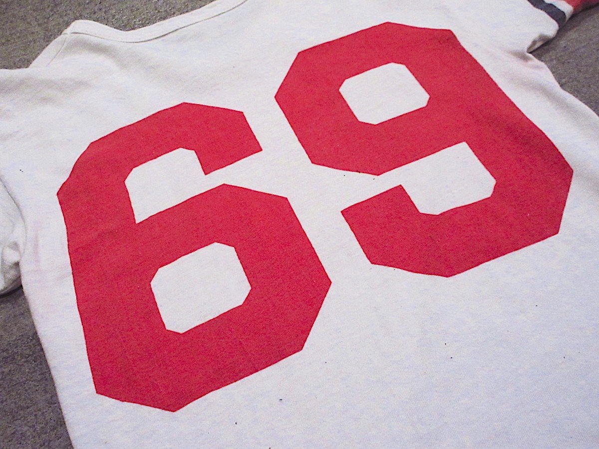 ビンテージ60's○ChampionランナーズタグRUTGERSフットボールTシャツ