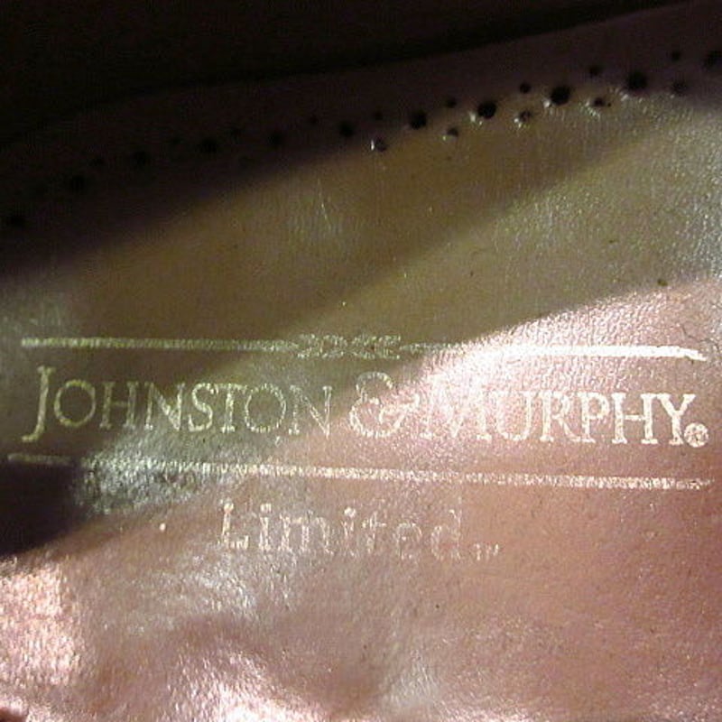 ビンテージ○JOHNSTON & MURPHYツートンサドルシューズ9 1/2 E