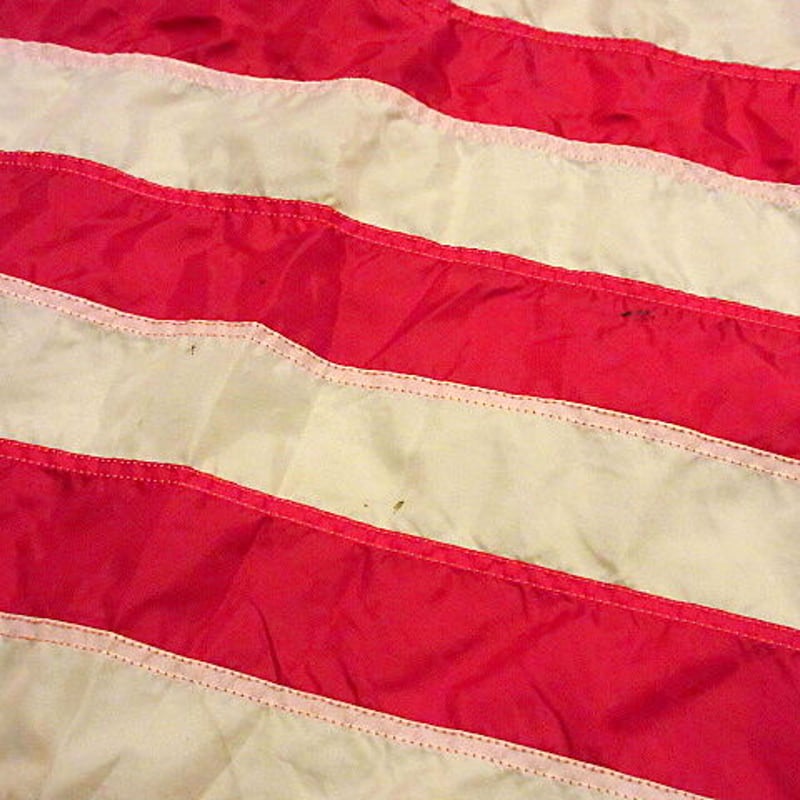 米国旗 本格フリンジ付き /ビンテージ 三畳サイズ-