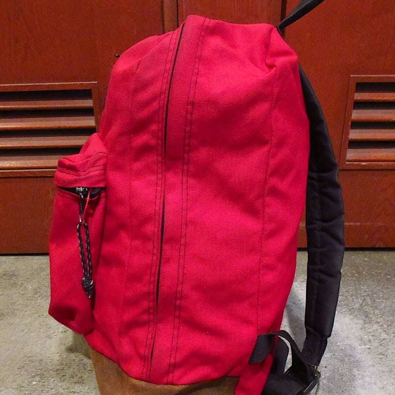 ビンテージ90's○JANSPORTボトムスウェードバックパック赤○220722c4