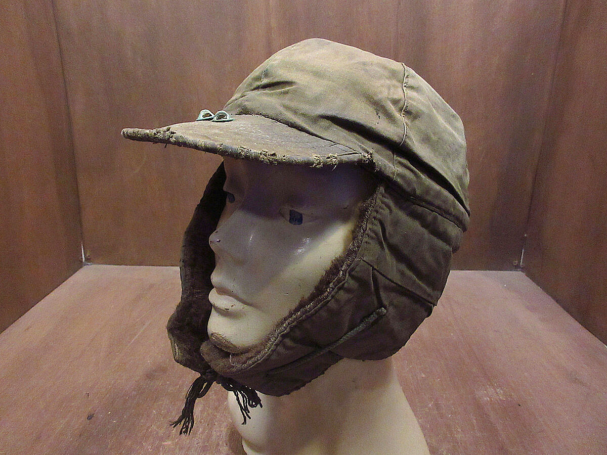 1951 フィールドパイルキャップ M-Q1 ビンテージ50's○U.S.ARMY M-1951 M-Q1フィールドパイルキャップ