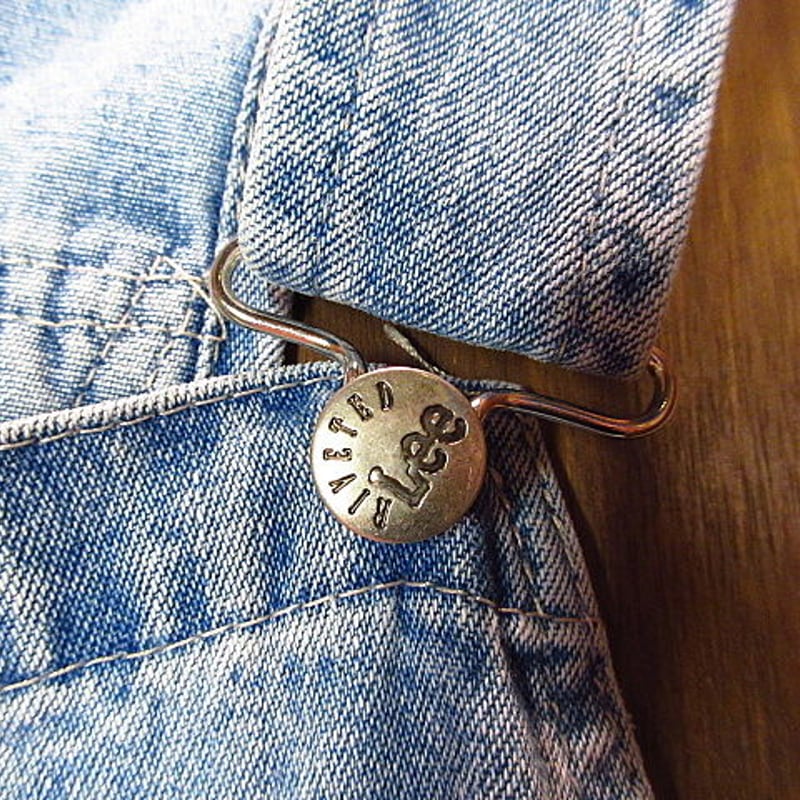 ビンテージ90's○Lee RIVETEDレディースデニムサロペットXL○200629n4-w