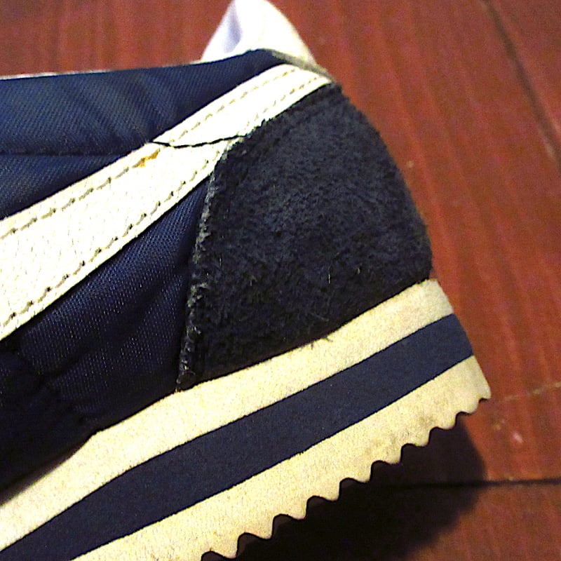 ビンテージ80's○NIKEナイロンコルテッツ紺size 5○260320j2-w-snk-2