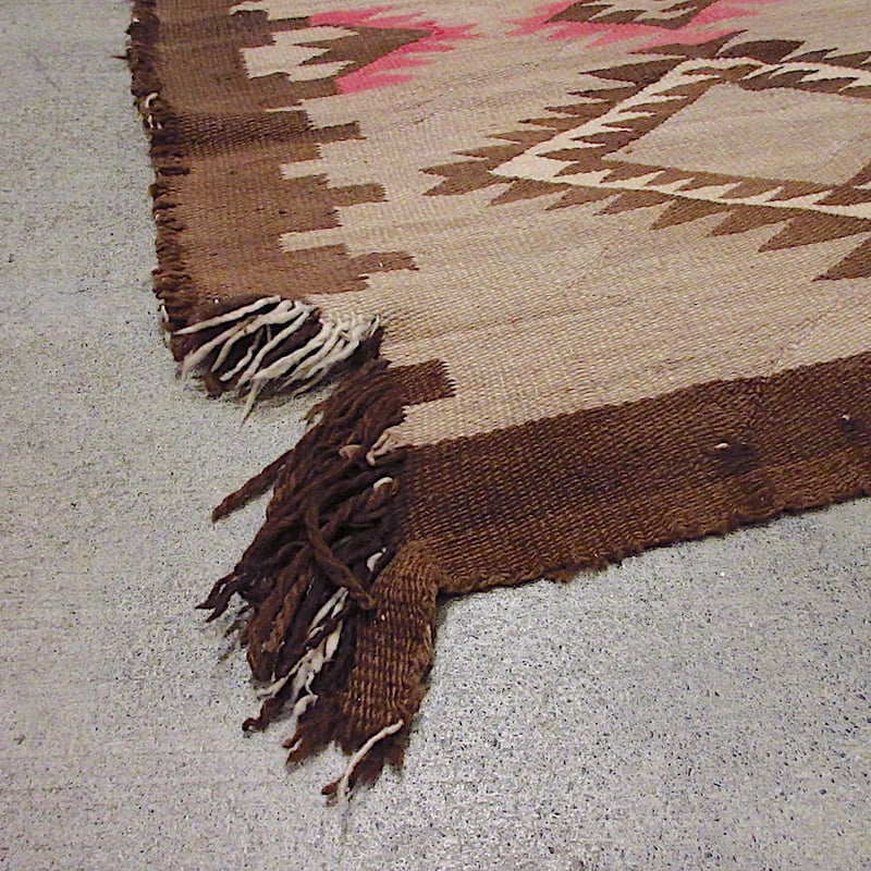 ビンテージ~40's○ナバホラグsize 134cm×70cm○211219r7-rug ビンテージ~40's○ナバホラグsize 134cm×70cm○211219r7-rug