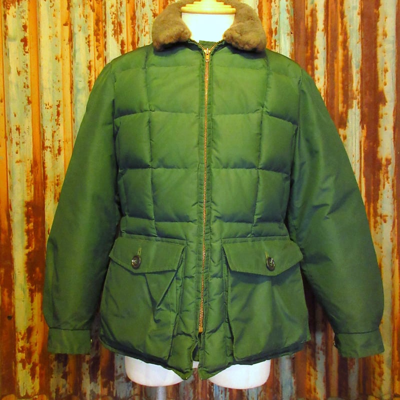 ビンテージ70's○Eddie BauerレディースYukonダウンジャケット緑 ビンテージ70's○Eddie BauerレディースYukonダウンジャケット緑