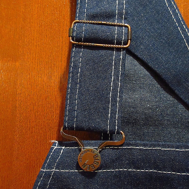 専用ページです。ビンテージデニムオーバーオール ビンテージ70's80's○DEADSTOCK BIG BENデニムオーバーオール
