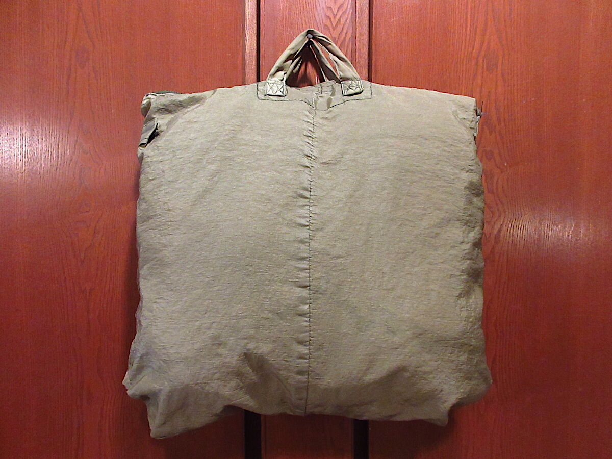 ビンテージ70's80's○ミリタリーヘルメットバッグ○220420i7-bag-hnd 19