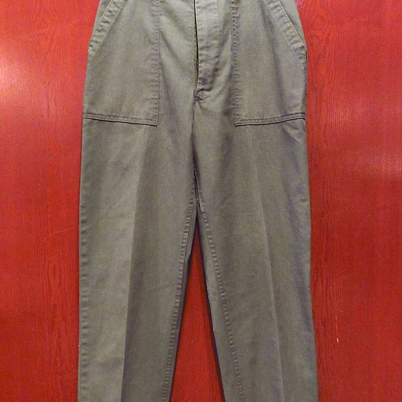 ビンテージ80's○U.S.ARMY OG-507ベイカーパンツ実寸W78cm○231013m