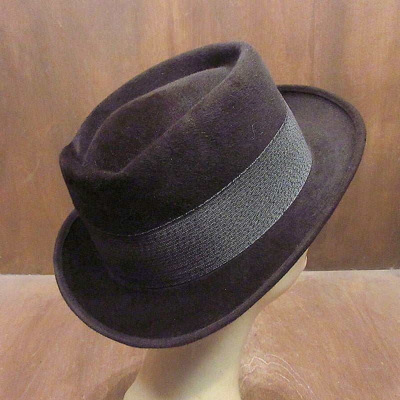 ビンテージ60's70's○CHAMPフェドラハットsize 6 7/8○230927j4-m