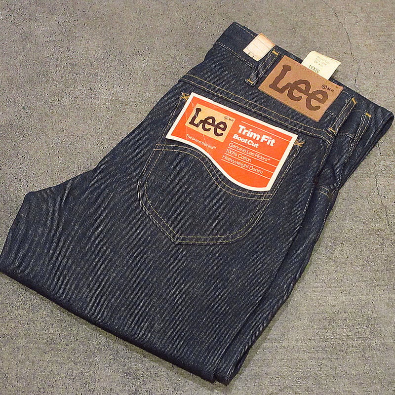 ビンテージ80's○DEADSTOCK Lee 201ブーツカットジーンズ表記W31 L34○