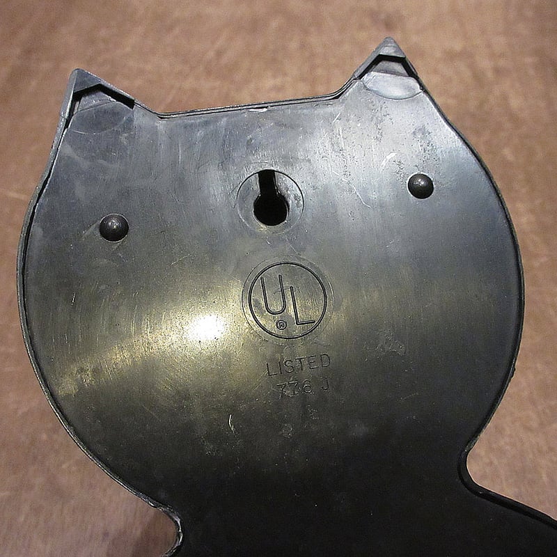 ビンテージ60's○キットキャットウォールクロック○240924i3-clk黒猫