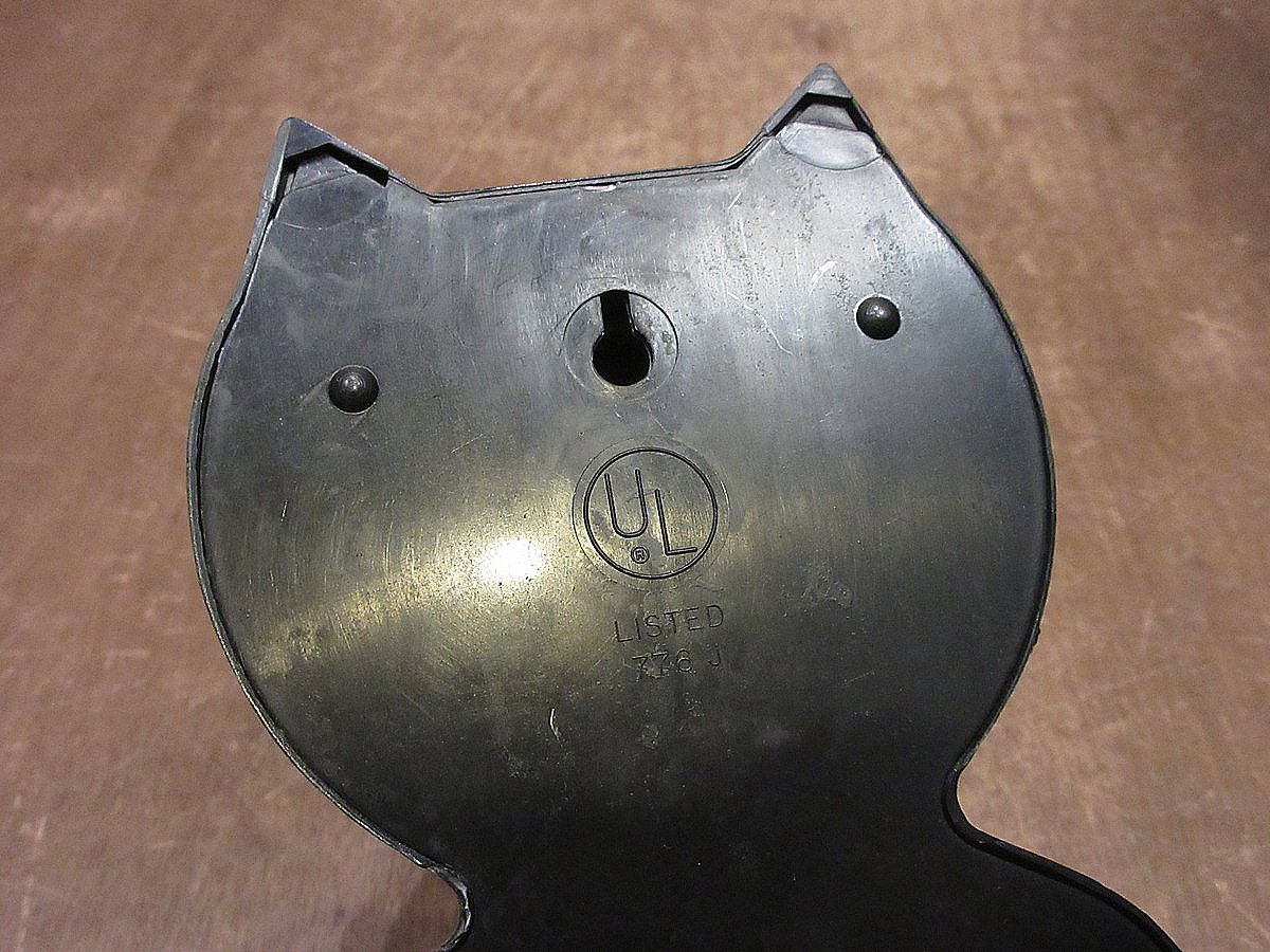 ❀antique cat˚✧₊専用❀8/3までお取り置き ビンテージ60's○キットキャットウォールクロック○240924i3-clk