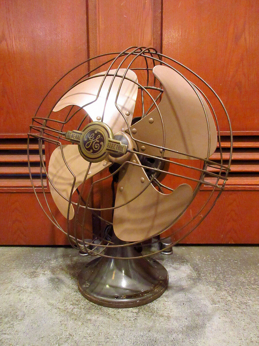 ビンテージ○GENERAL ELECTRIC 扇風機○210601f1-otclct メタルフ