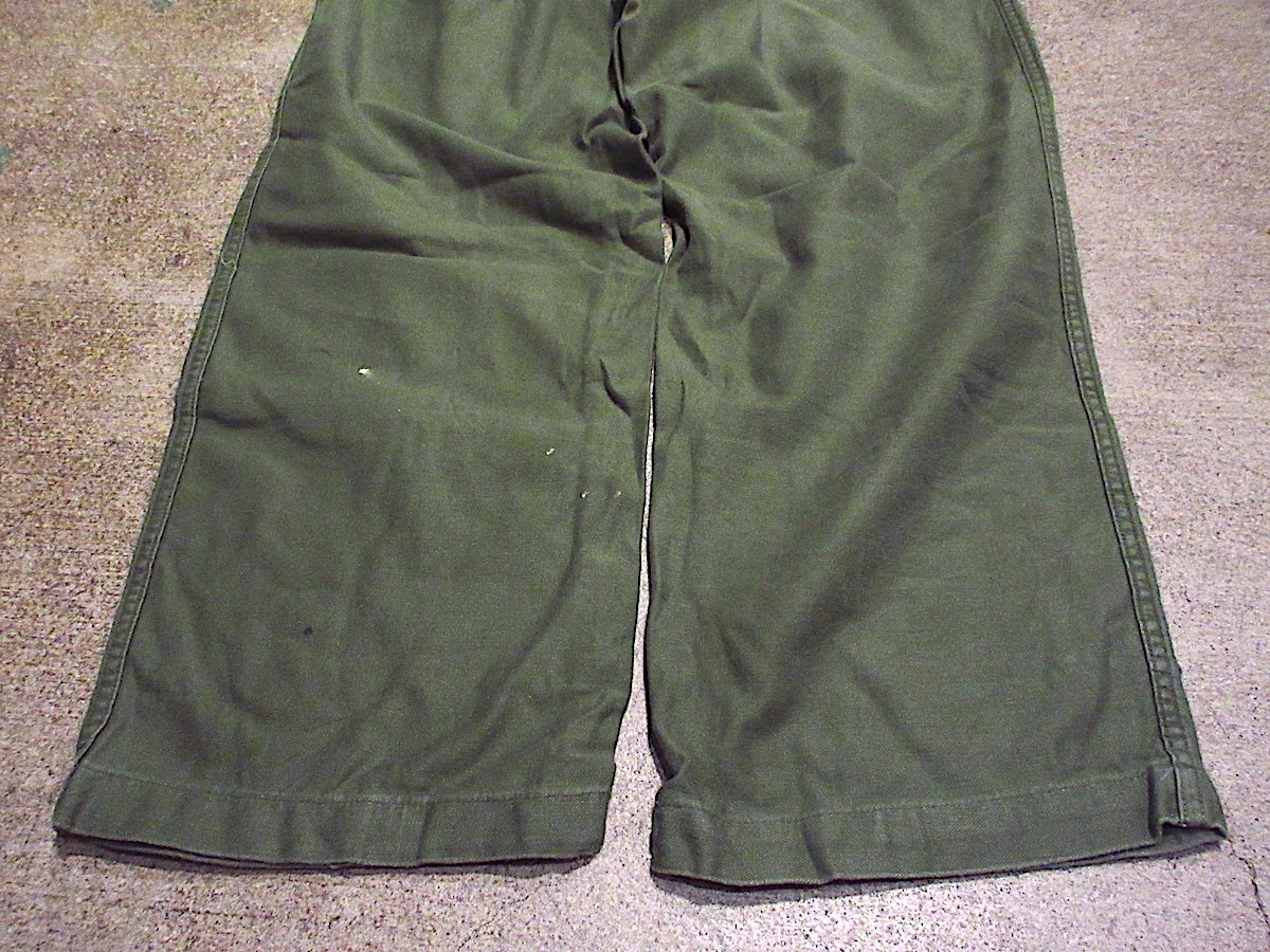 ビンテージ60's○U.S.ARMYジッパーフライコットンサテンベイカーパンツ