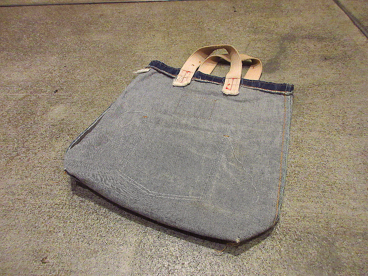 ビンテージ60's70's○Levi's 501 BIG Eデニムトートバッグ ビンテージ60's70's○Levi's 501 BIG Eデニムトートバッグ